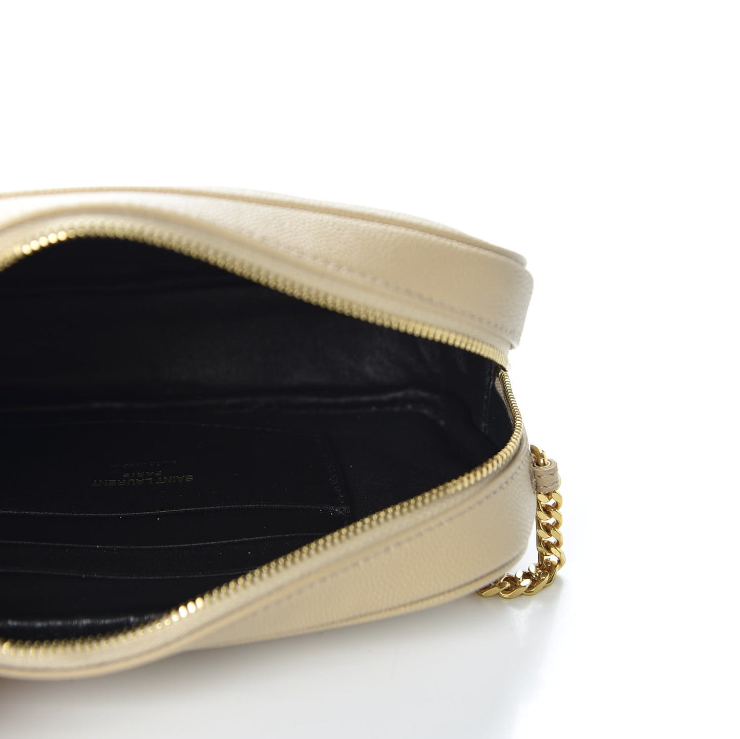 Grain De Poudre Matelasse Monogram Mini Lou Camera Bag Dark Latte