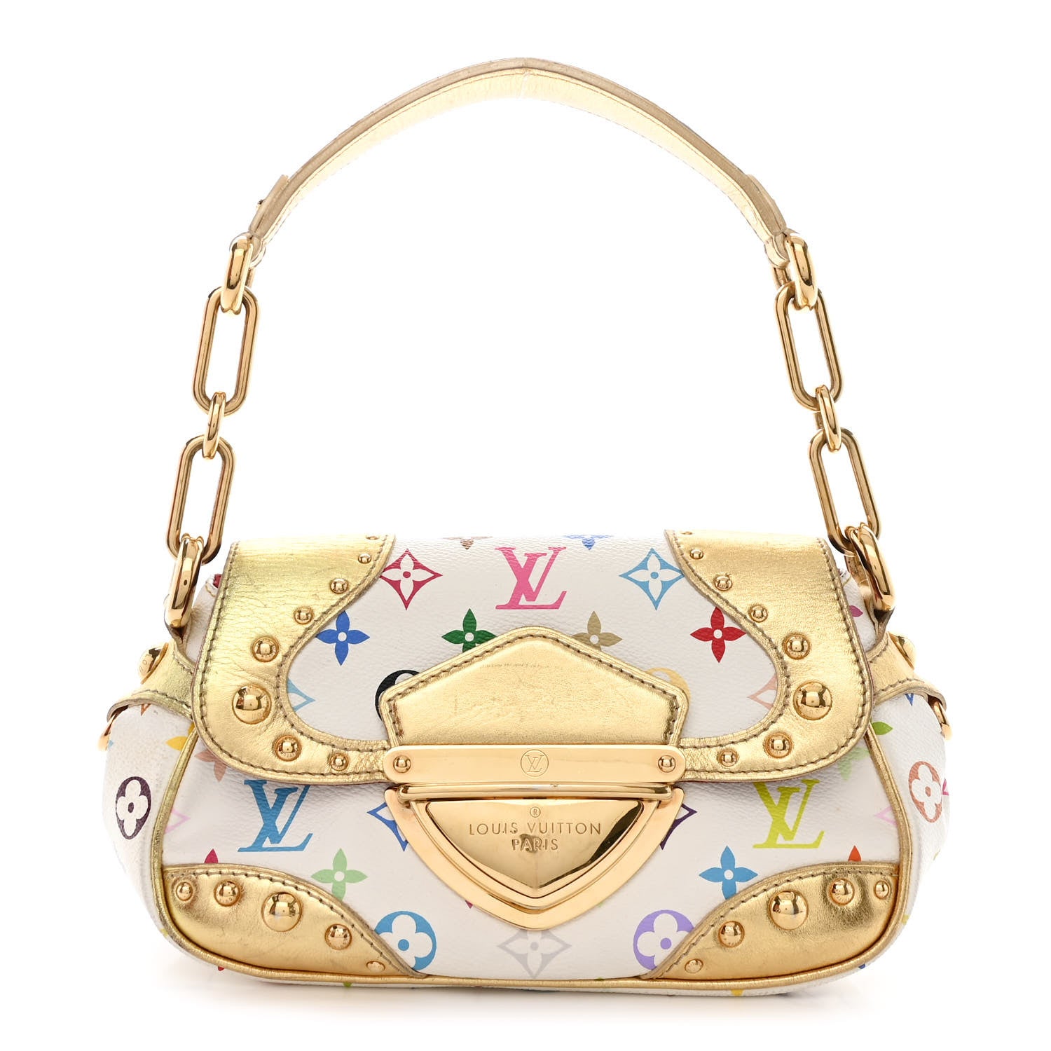 Louis Vuitton Monogram Multicolor Marilyn White Gold 1 of 19