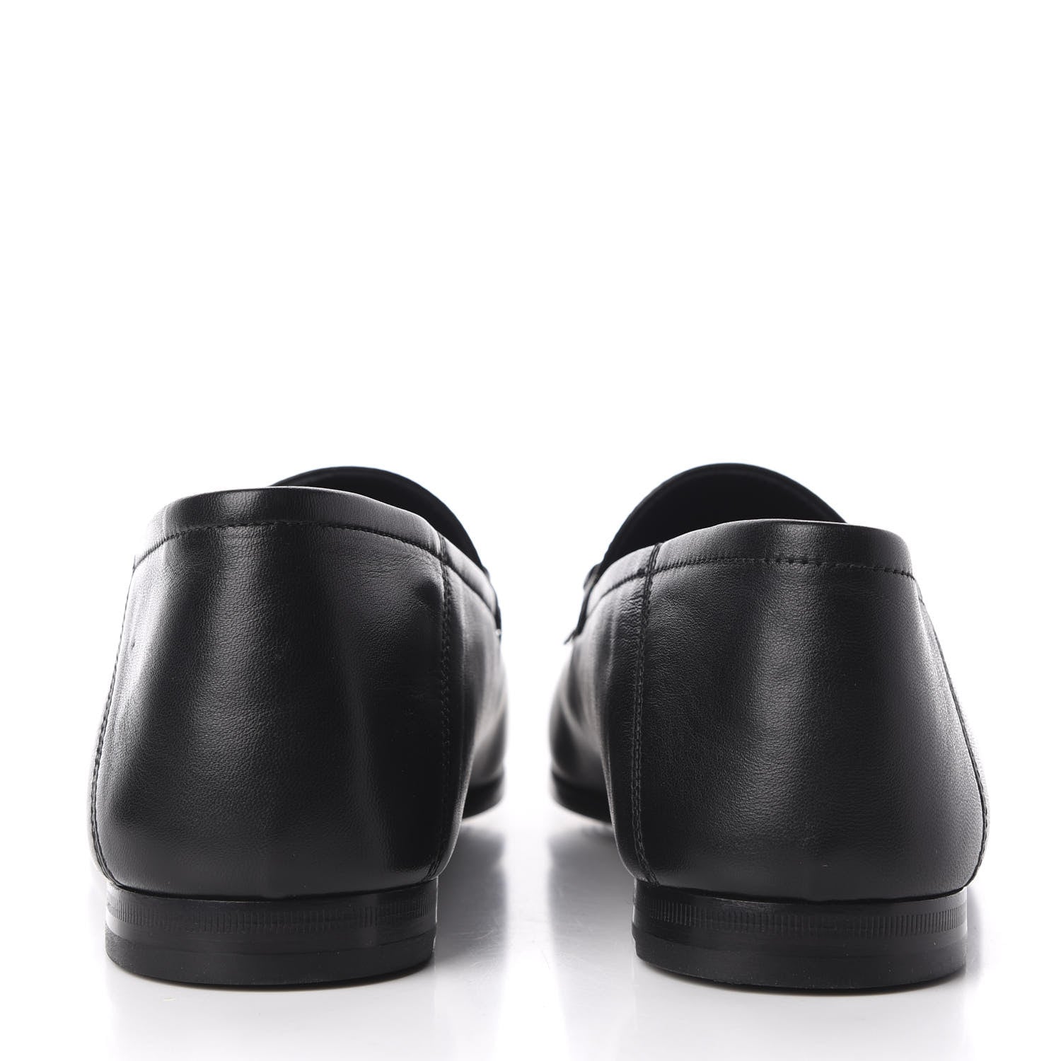 Gucci Goatskin Tiger Embroidered Mens Horsebit Loafers 9 Black 7 of 11