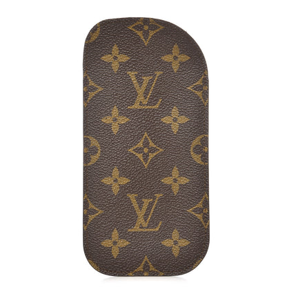 Louis Vuitton Monogram Etui Lunettes Plat Eyeglass Case 1 of 6