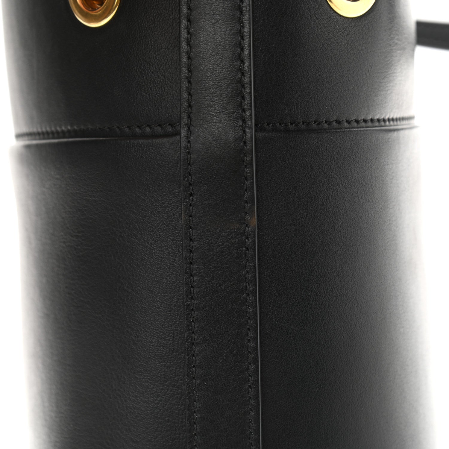 Chloe Smooth Calfskin Small Roy Bucket Bag Black 11 of 11