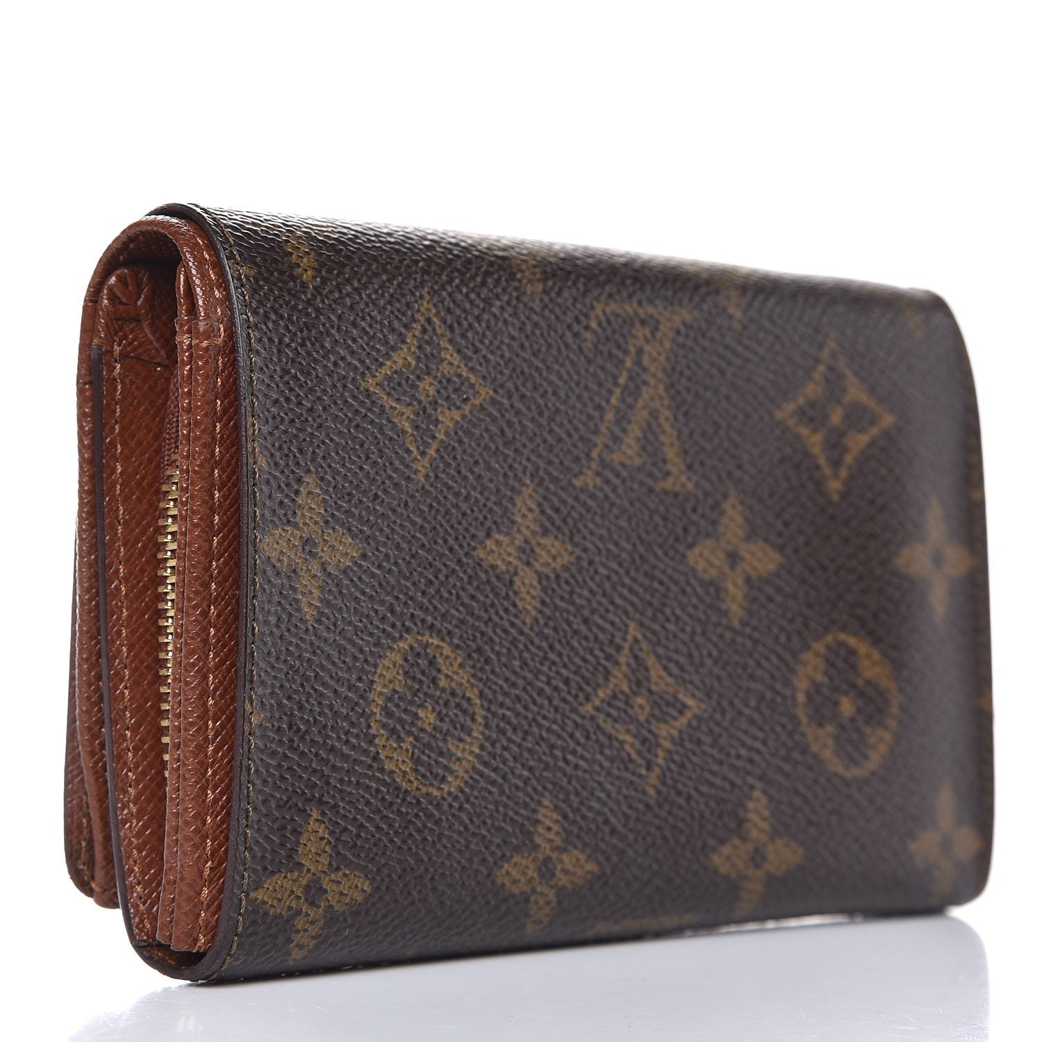Louis Vuitton Monogram Porte-Monnaie Billets Tresor Wallet 3 of 8