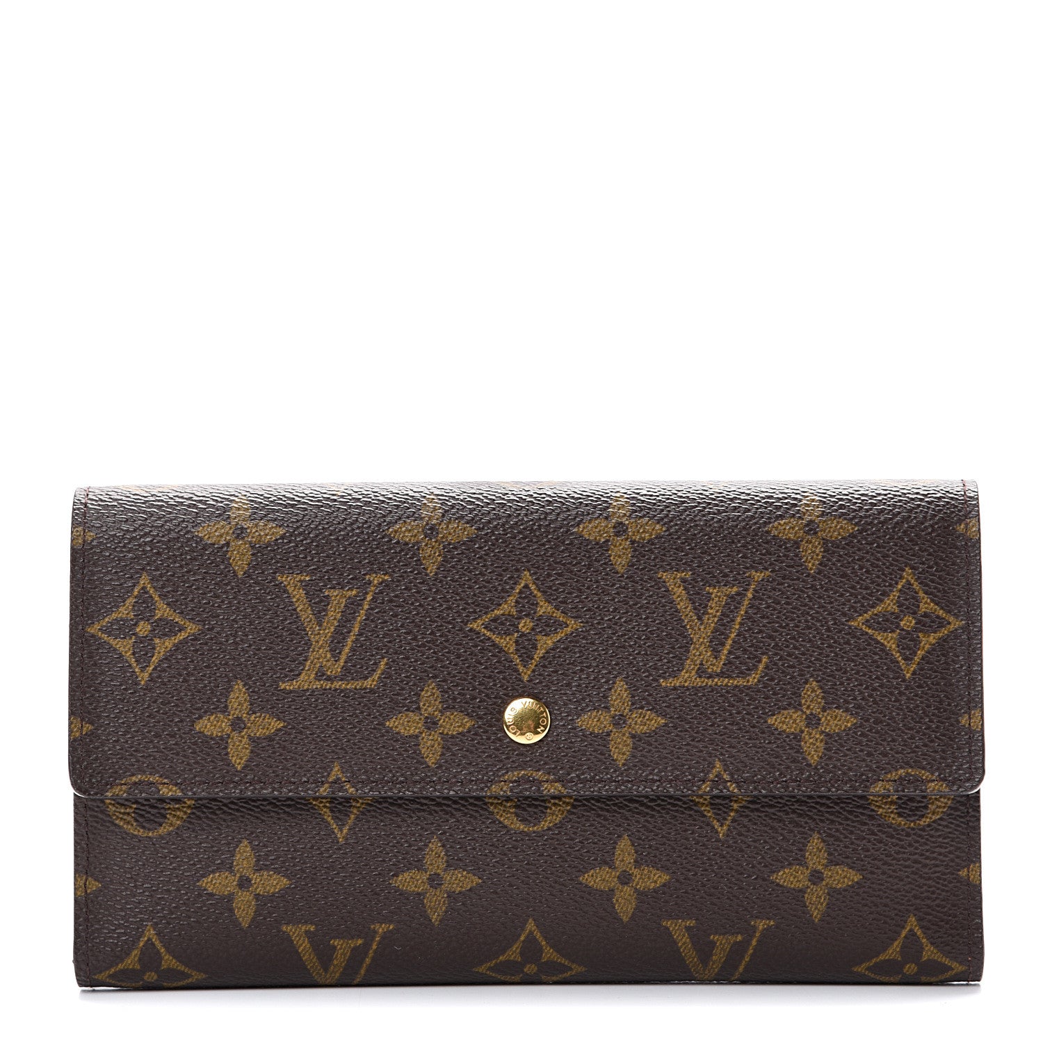 Louis Vuitton Monogram Porte Tresor International Wallet 1 of 8