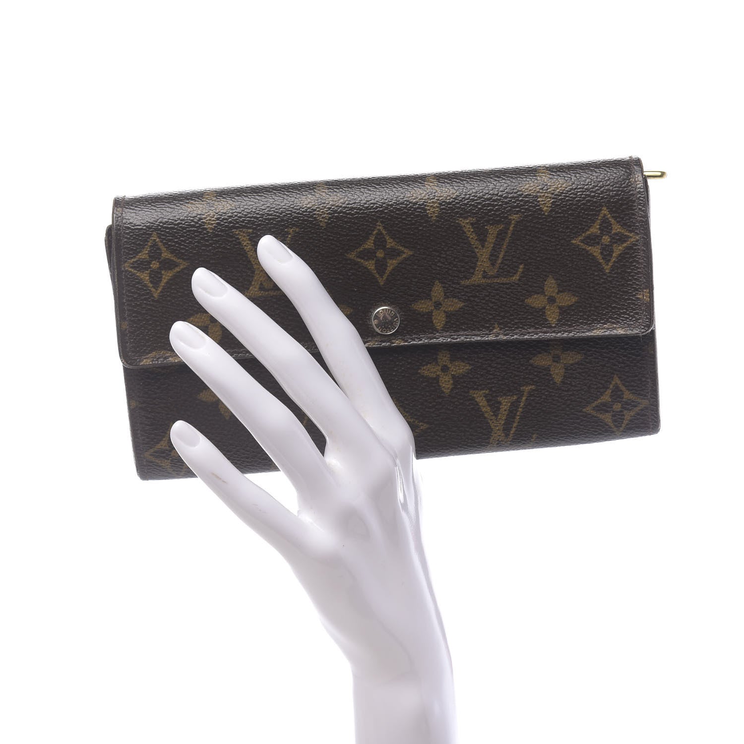 Louis Vuitton Monogram Sarah Wallet 2 of 10