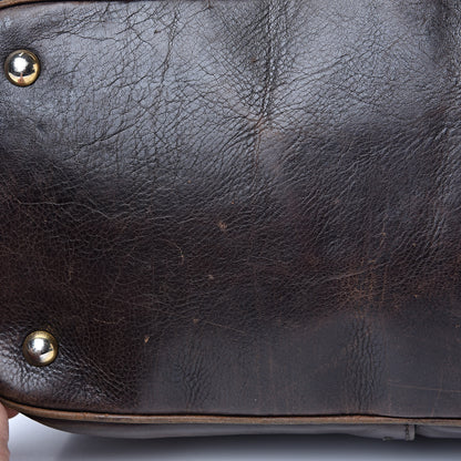 Saint Laurent Calfskin Oversized Muse Brown 13 of 25
