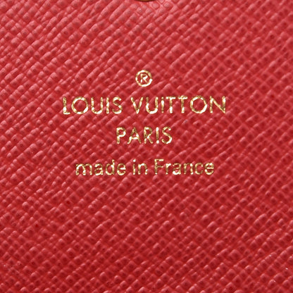 Louis Vuitton Damier Ebene Josephine Wallet Red 5 of 9