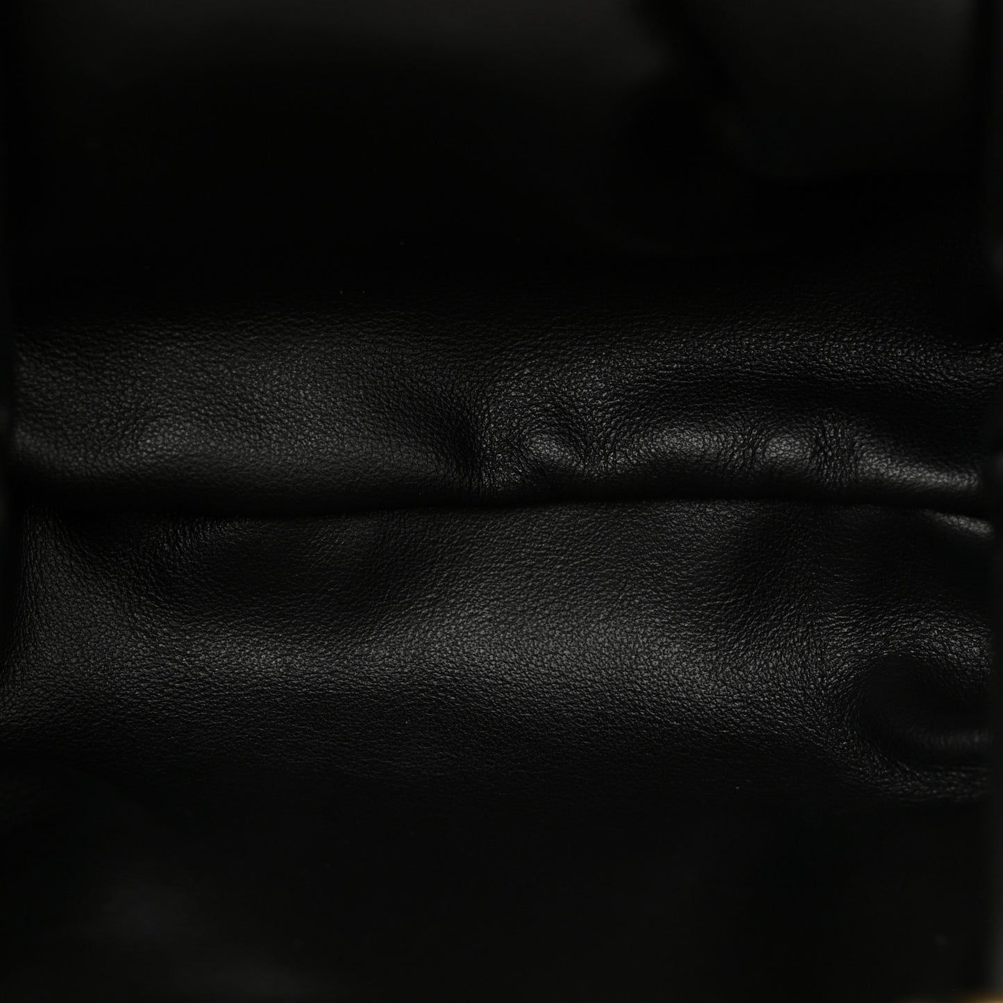 Metallic Bark Calfskin The Mini Pouch Gold