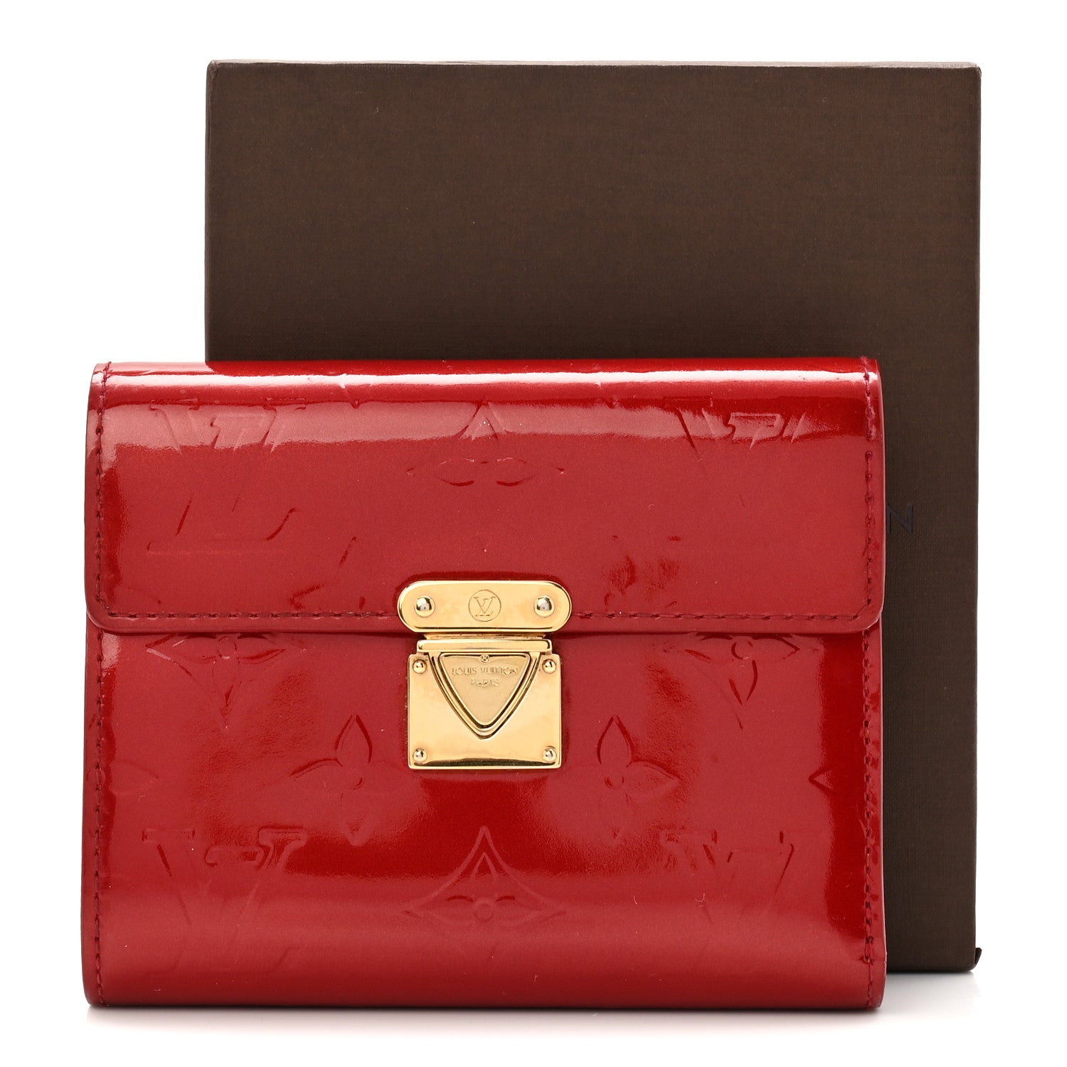 Louis Vuitton Vernis Koala Wallet Pomme D'Amour 9 of 9