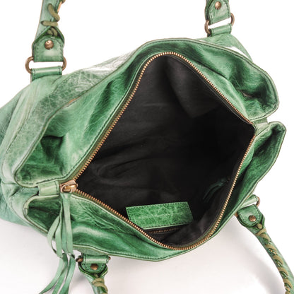 Balenciaga Chevre Classic Hardware Purse Emeraude 5 of 10