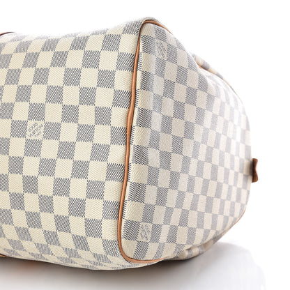 Louis Vuitton Damier Azur Keepall 50 7 of 15