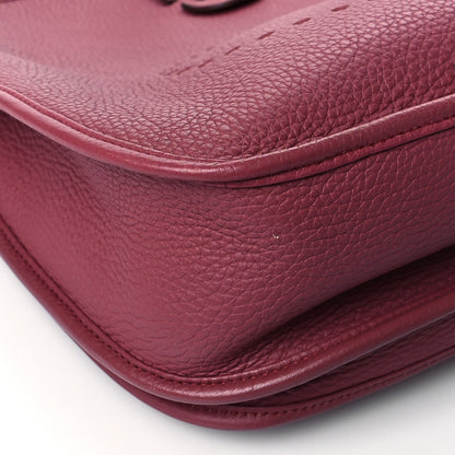 Hermes Taurillon Clemence Evelyne III GM Bois de Rose 9 of 10