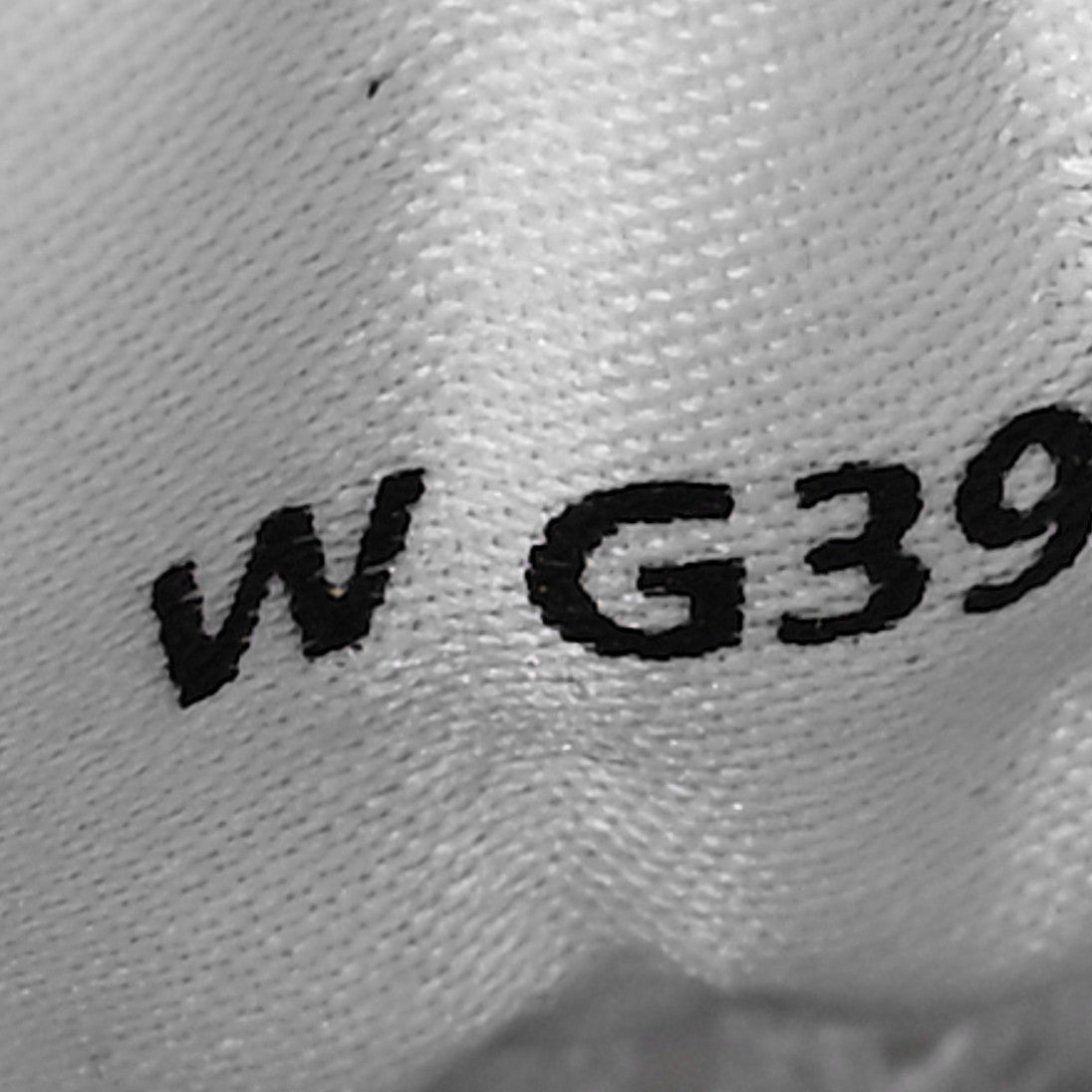Fabric Laminated Calfskin Stretch CC Sneakers 36 White Gold Silver