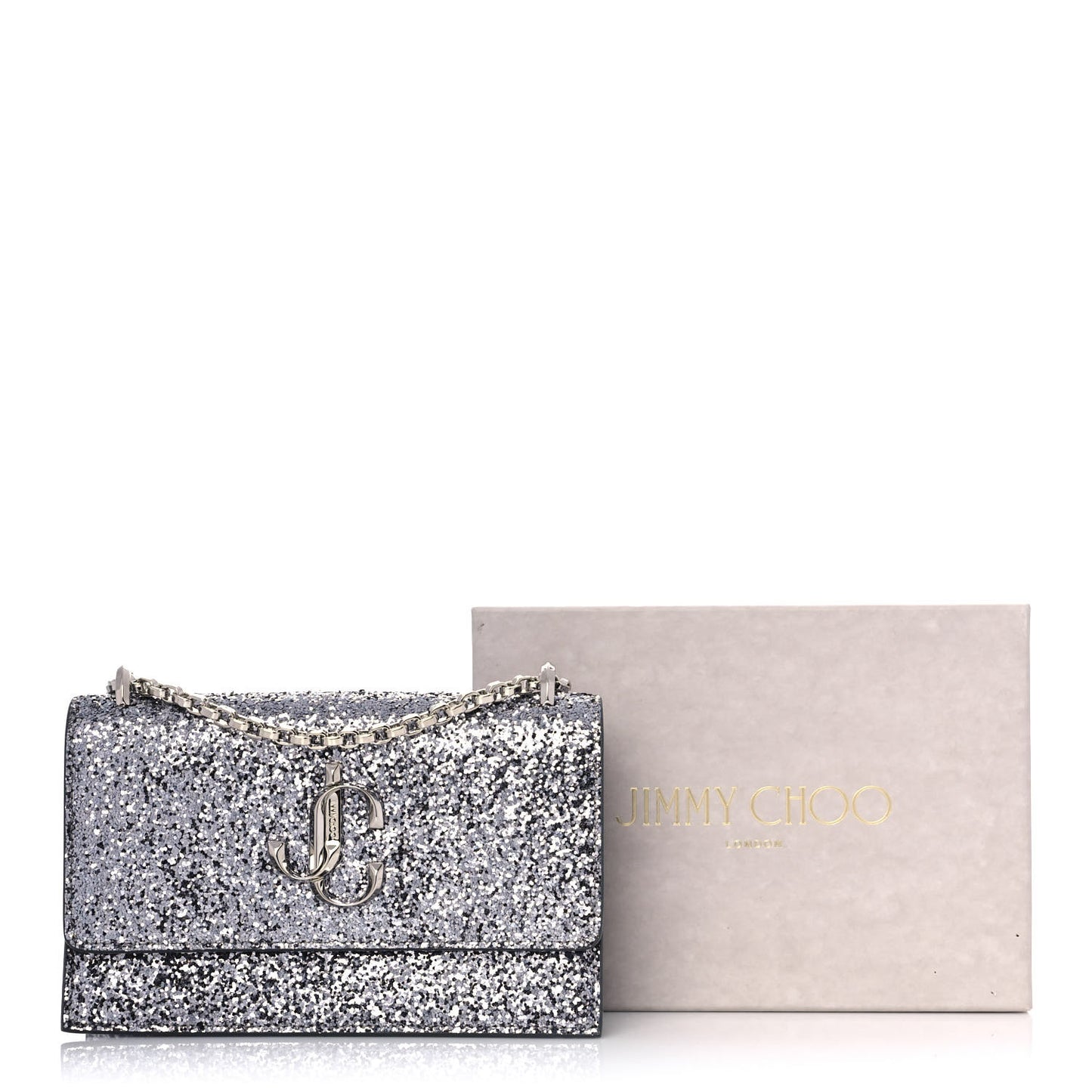 Glitter Shoulder Bag Silver