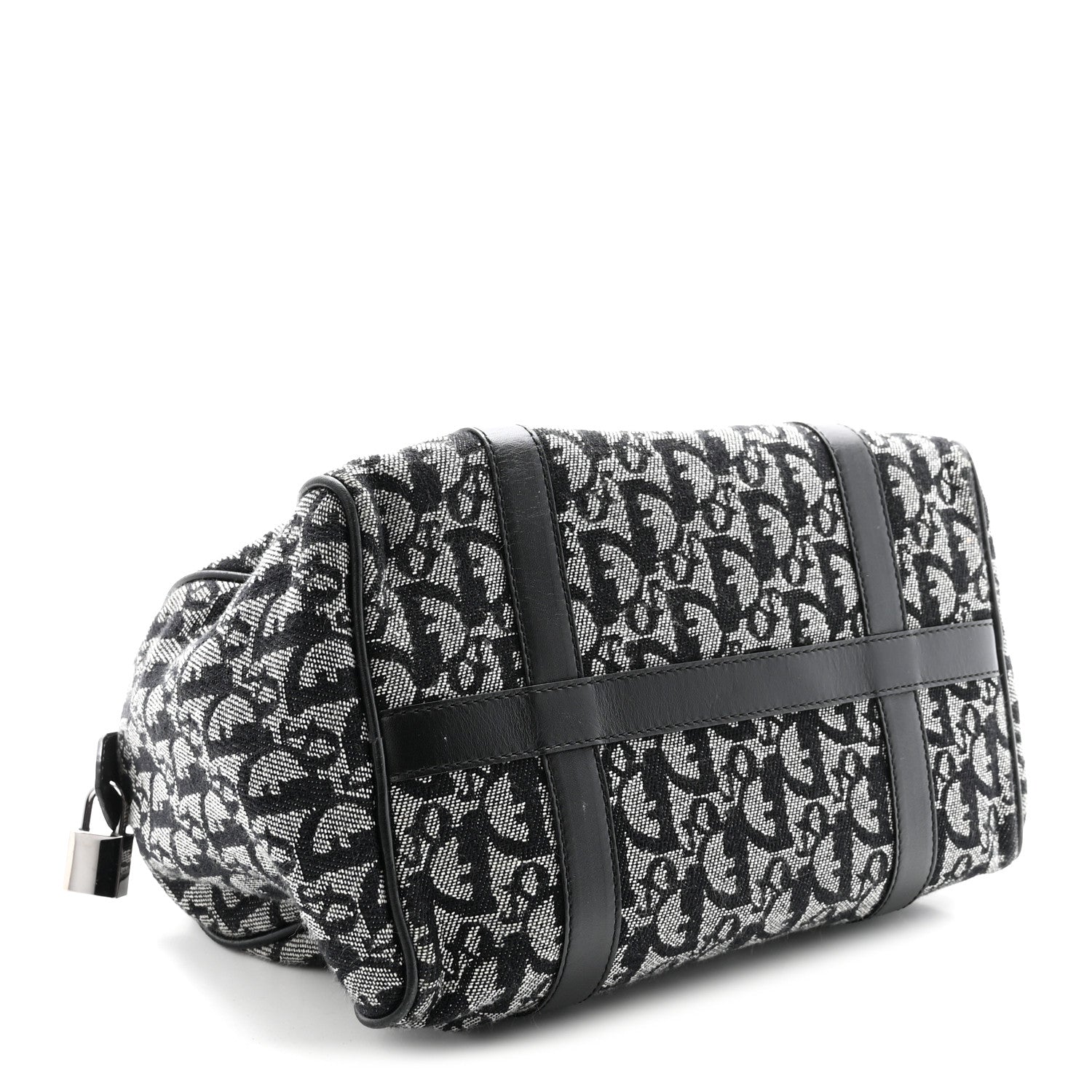 Christian Dior Monogram Boston Black 4 of 10