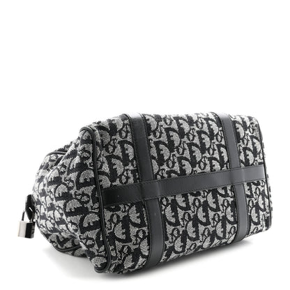 Christian Dior Monogram Boston Black 4 of 10