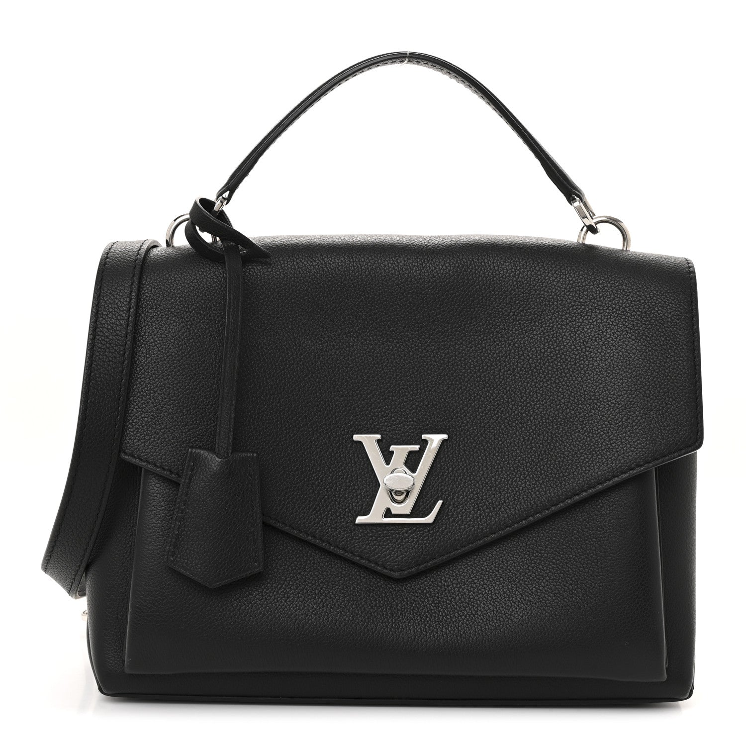 Louis Vuitton Soft Calfskin My Lockme Top Handle Black 1 of 15