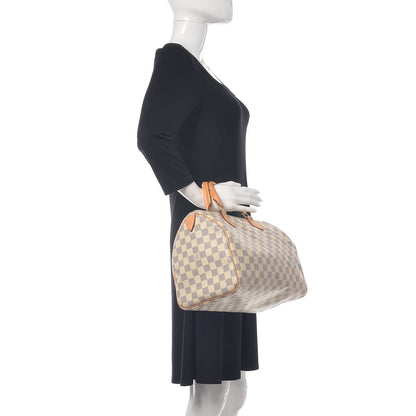 Louis Vuitton Damier Azur Speedy 30 2 of 20