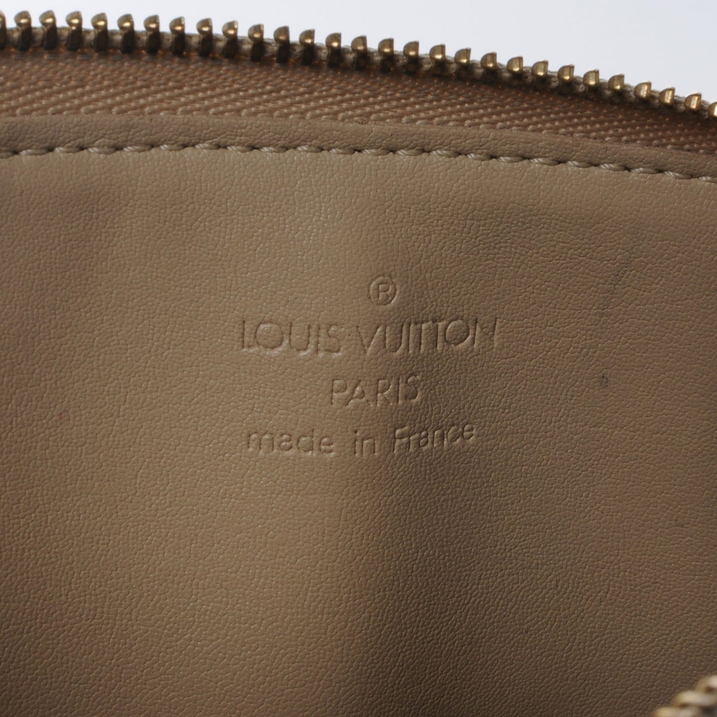 Vernis Lexington Fleurs Pochette Beige