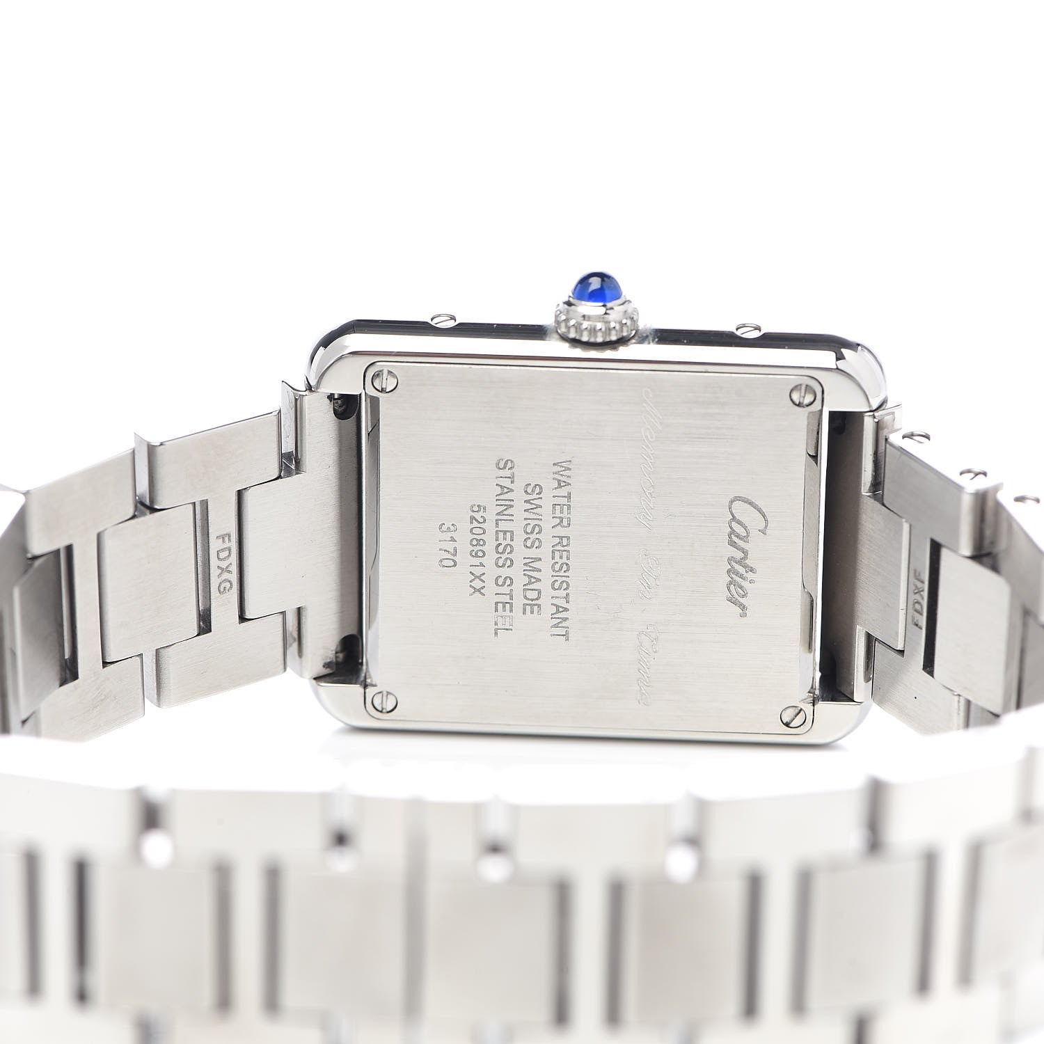 Cartier Stainless Steel 24mm Tank Solo Quartz Watch 5 of 7