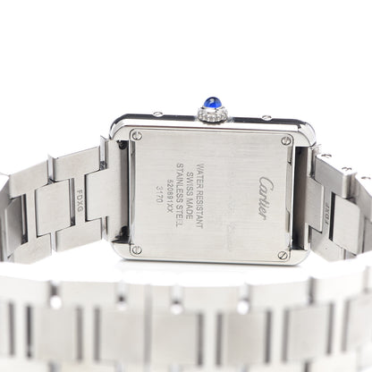 Cartier Stainless Steel 24mm Tank Solo Quartz Watch 5 of 7
