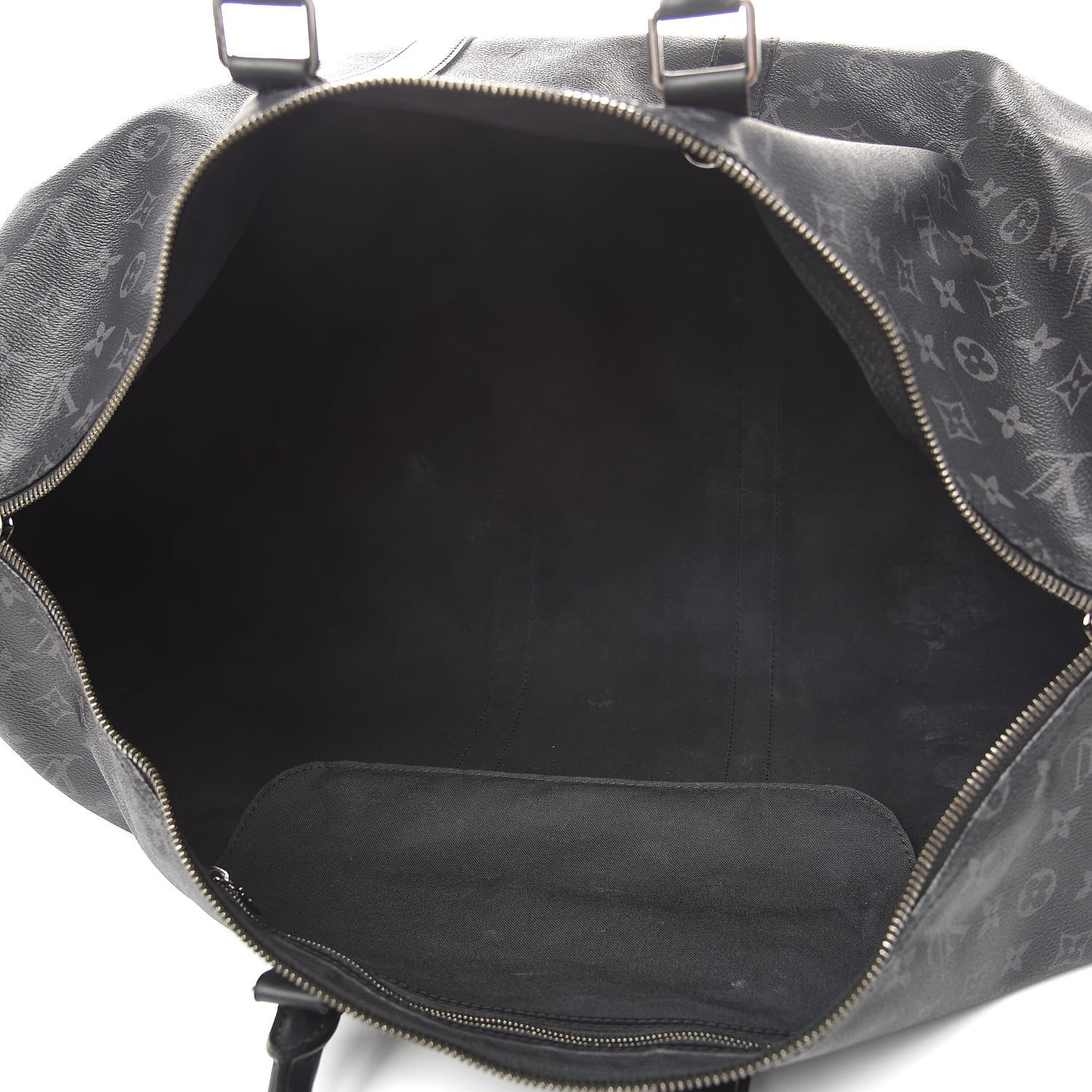 Louis Vuitton Monogram Eclipse Keepall Bandouliere 55 5 of 15