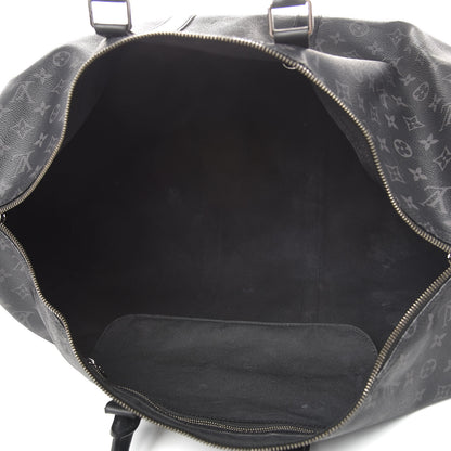 Louis Vuitton Monogram Eclipse Keepall Bandouliere 55 5 of 15