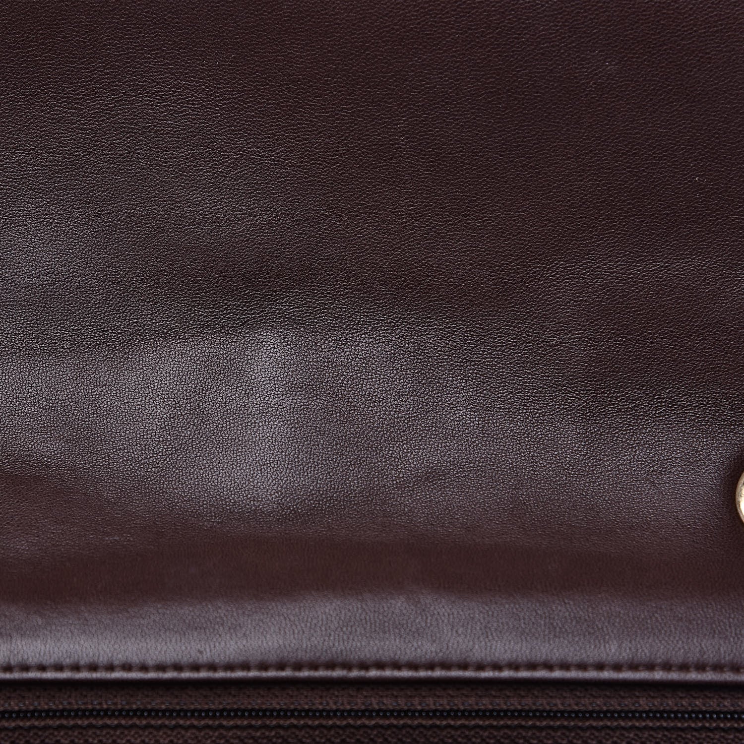 Chanel Lambskin Quilted Jumbo Single Flap Dark Brown 13 of 13