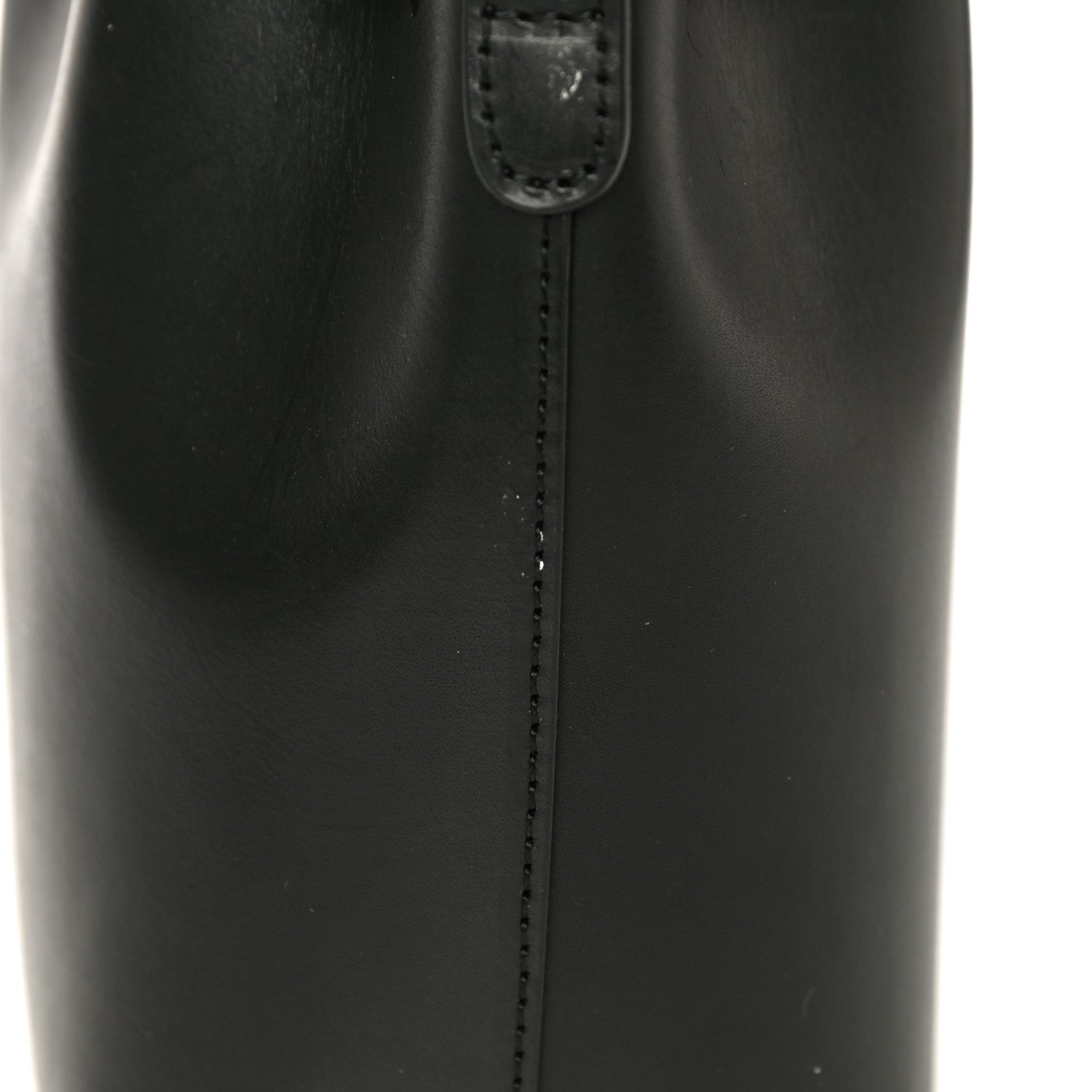 Mansur Gavriel Calfskin Mini Mini Bucket Bag Black Flamma 10 of 10
