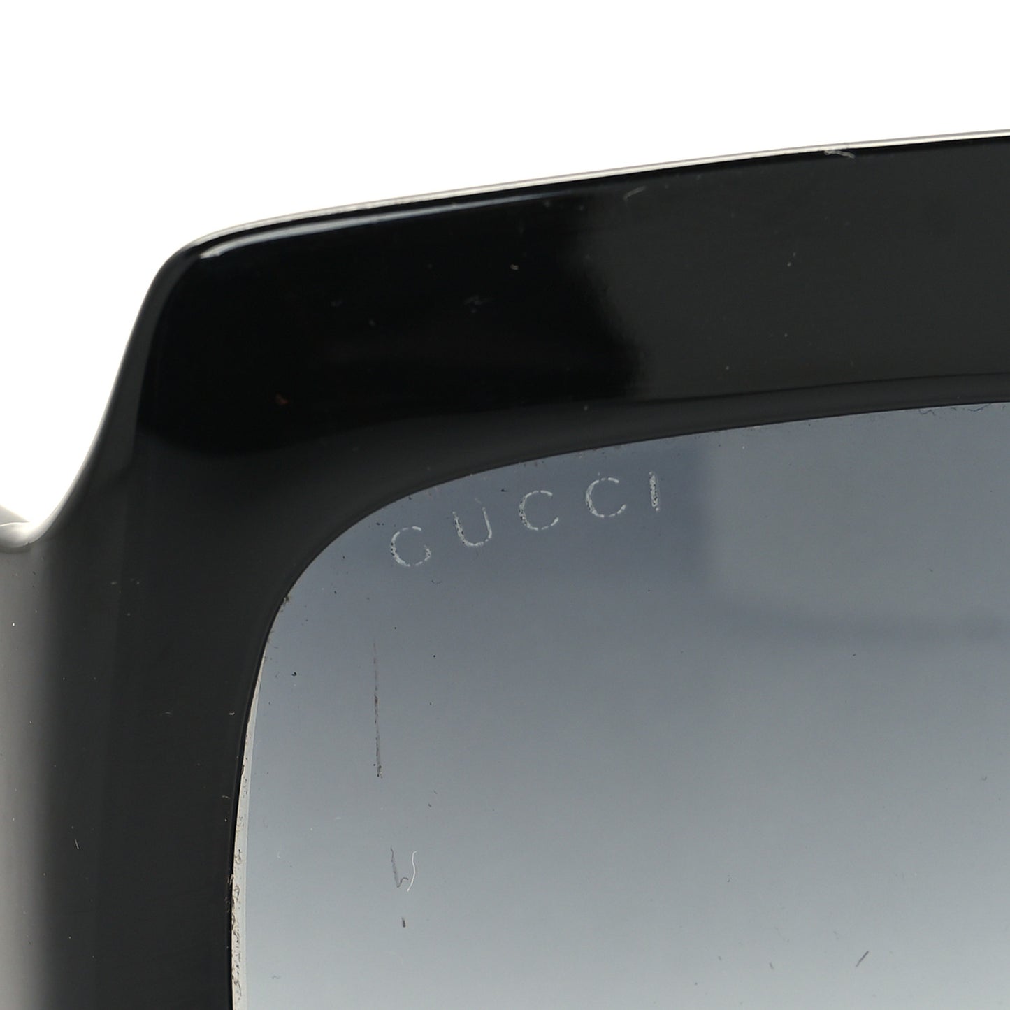 Acetate Square Frame Sunglasses GG0053S Black
