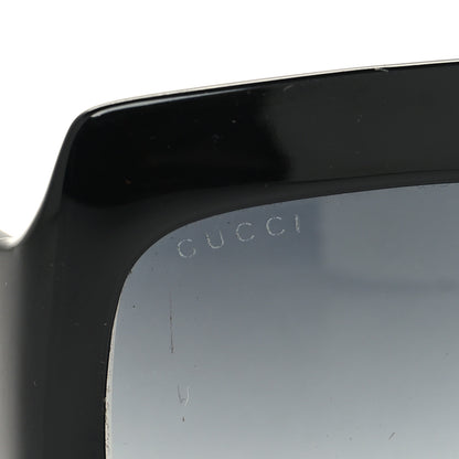 Gucci Acetate Square Frame Sunglasses GG0053S Black 9 of 9