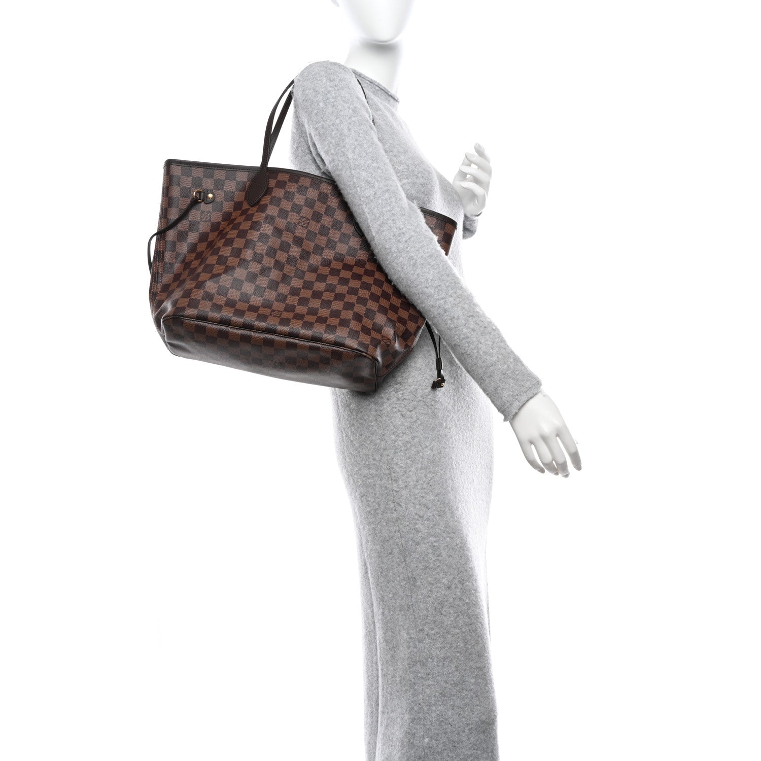Louis Vuitton Damier Ebene Neo Neverfull MM 3 of 10