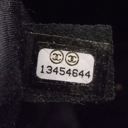 Chanel Patent Diamante Signature Tote Black 9 of 9