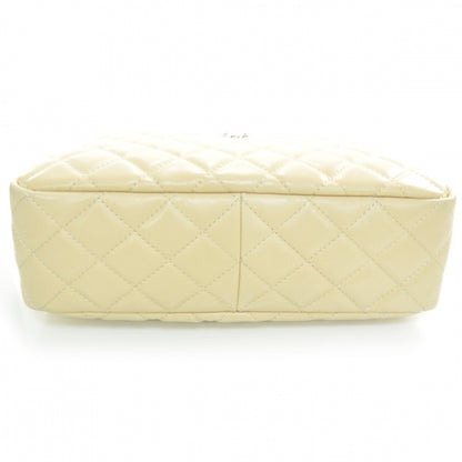 Chanel Lambskin Quilted Large Camera Case Beige Clair 12 of 12