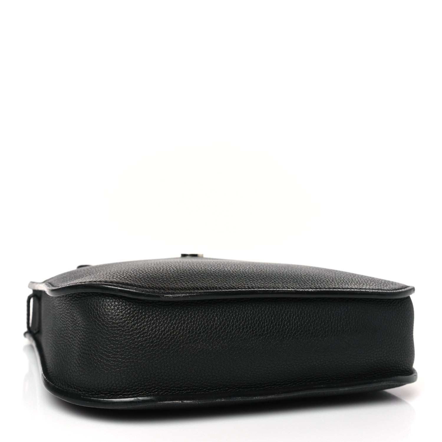 Loro Piana Grained Calfskin Fleur Crossbody Black 3 of 9