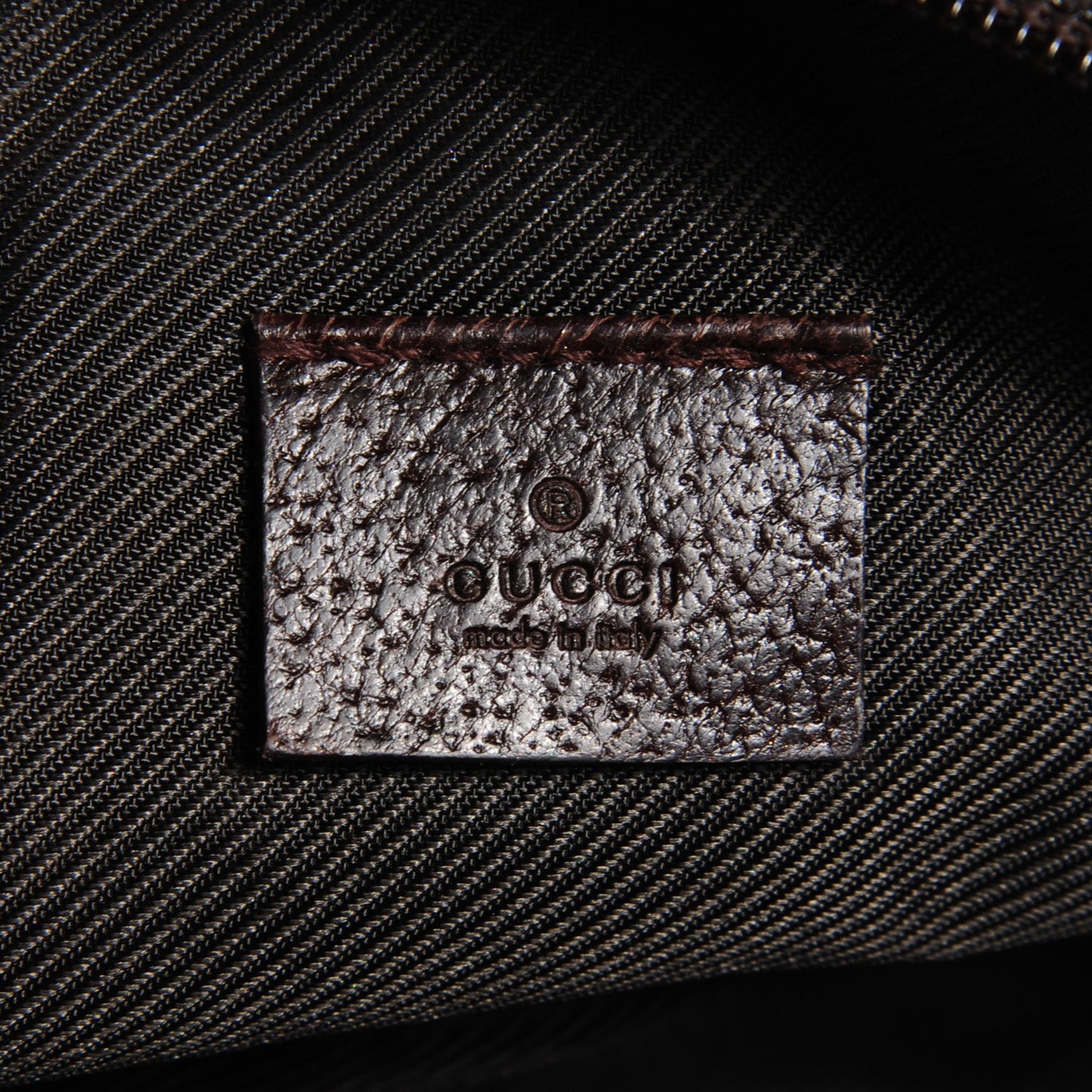 Monogram Large Cosmetic Case Brown