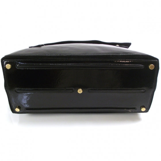 Saint Laurent Patent Muse Two Tote Black 4 of 10