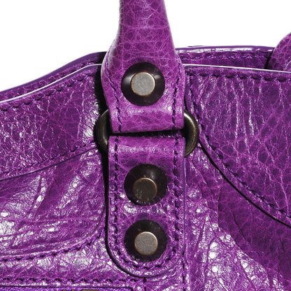 Balenciaga Agneau Classic Hardware Mini City Ultraviolet 7 of 15