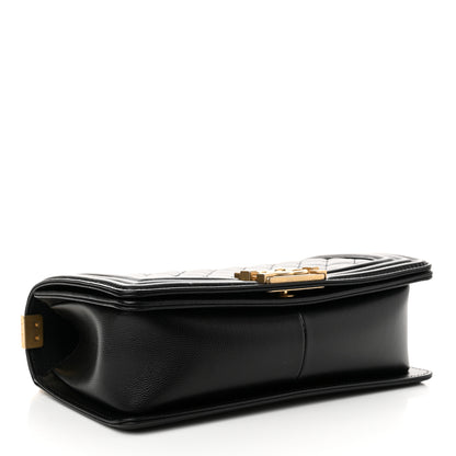 Chanel Caviar Quilted Medium Boy Flap Black 4 of 11