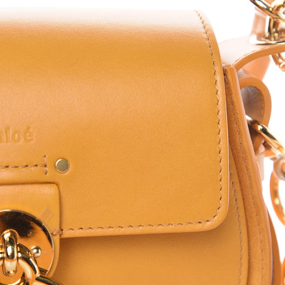 Chloe Calfskin Small Tess Bag Burning Camel 10 of 10