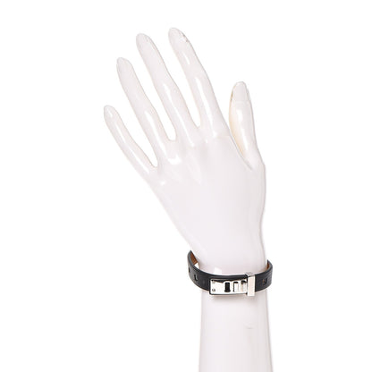 Hermes Swift Mini Dog Perforations Carrees Bracelet T4 Black 2 of 3