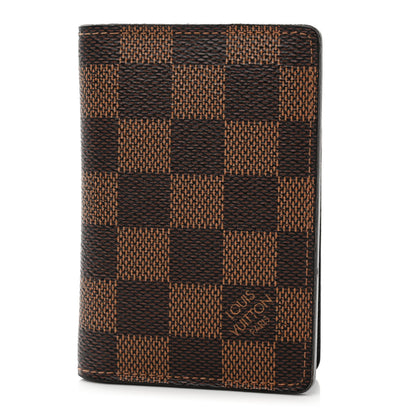 Louis Vuitton Damier Ebene Pocket Organizer NM 1 of 7