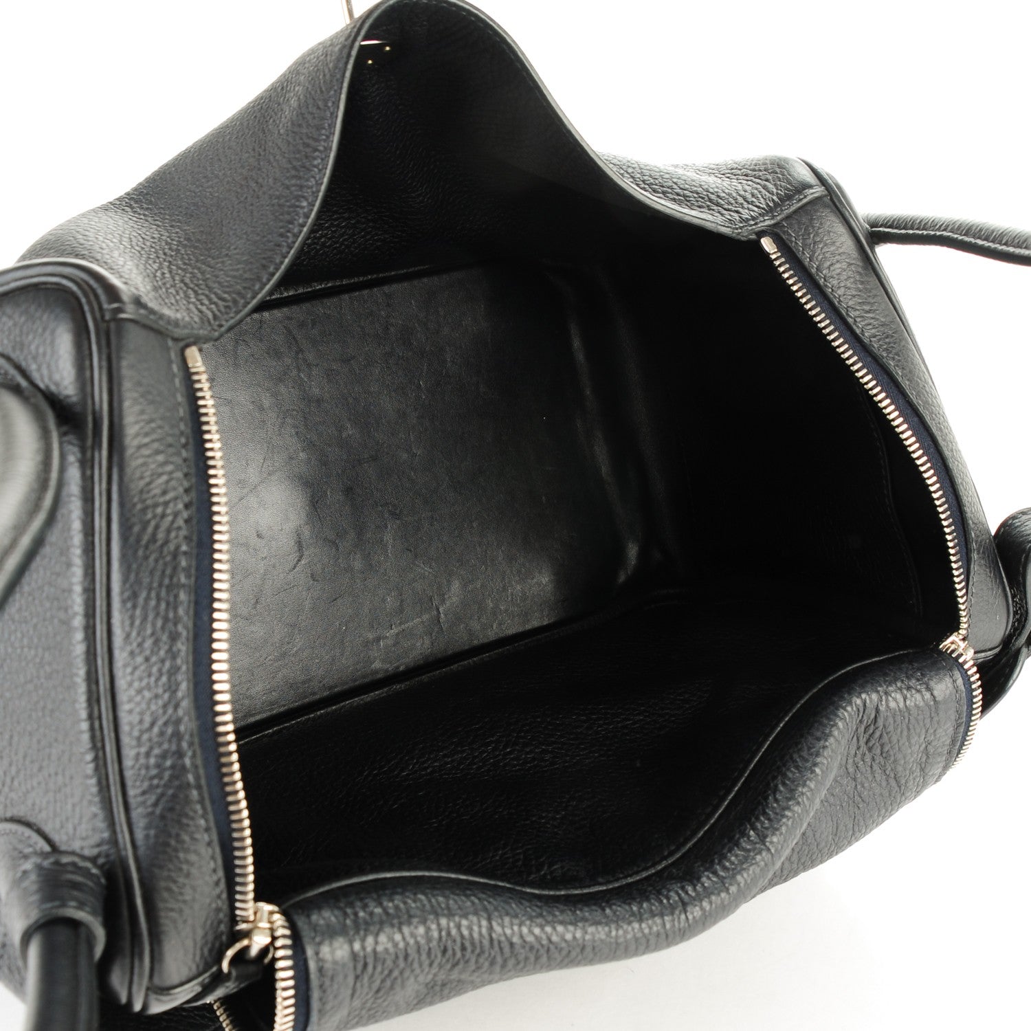 Hermes Taurillon Clemence Lindy 34 Black 5 of 7