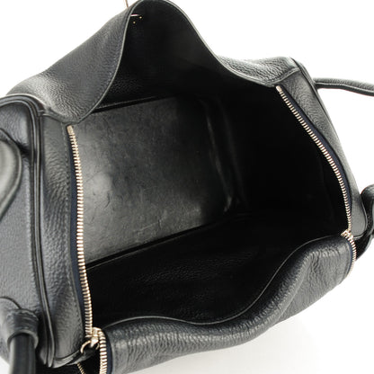 Hermes Taurillon Clemence Lindy 34 Black 5 of 7