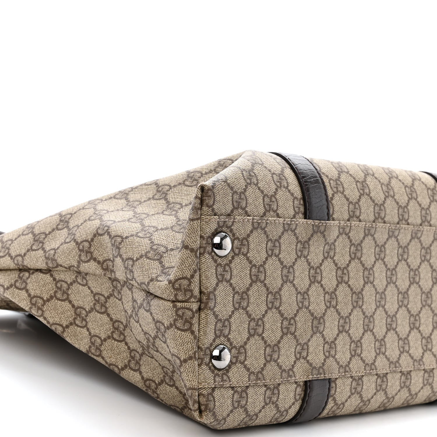 Gucci GG Plus Monogram Medium Joy Tote Dark Brown 9 of 12
