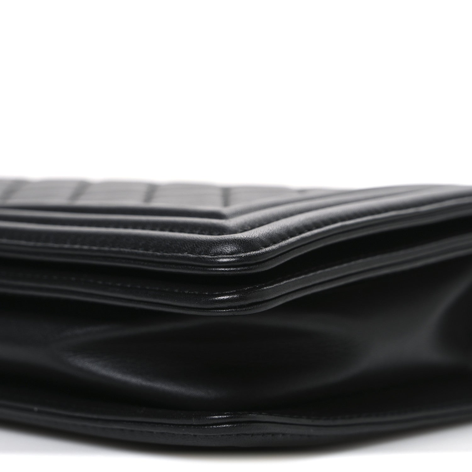 Chanel Calfskin Quilted New Medium Boy Flap So Black 10 of 11