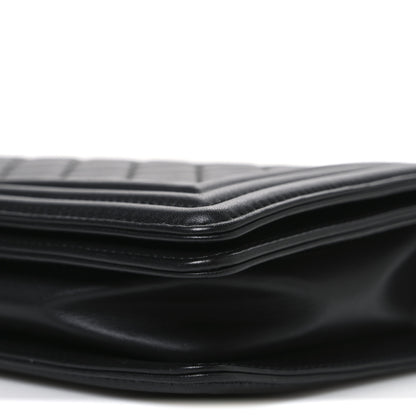 Chanel Calfskin Quilted New Medium Boy Flap So Black 10 of 11