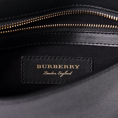 Burberry Grainy Calfskin Small Loxley Crossbody Black 6 of 8