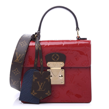 Louis Vuitton Vernis Epi Monogram Spring Street Scarlet 1 of 9