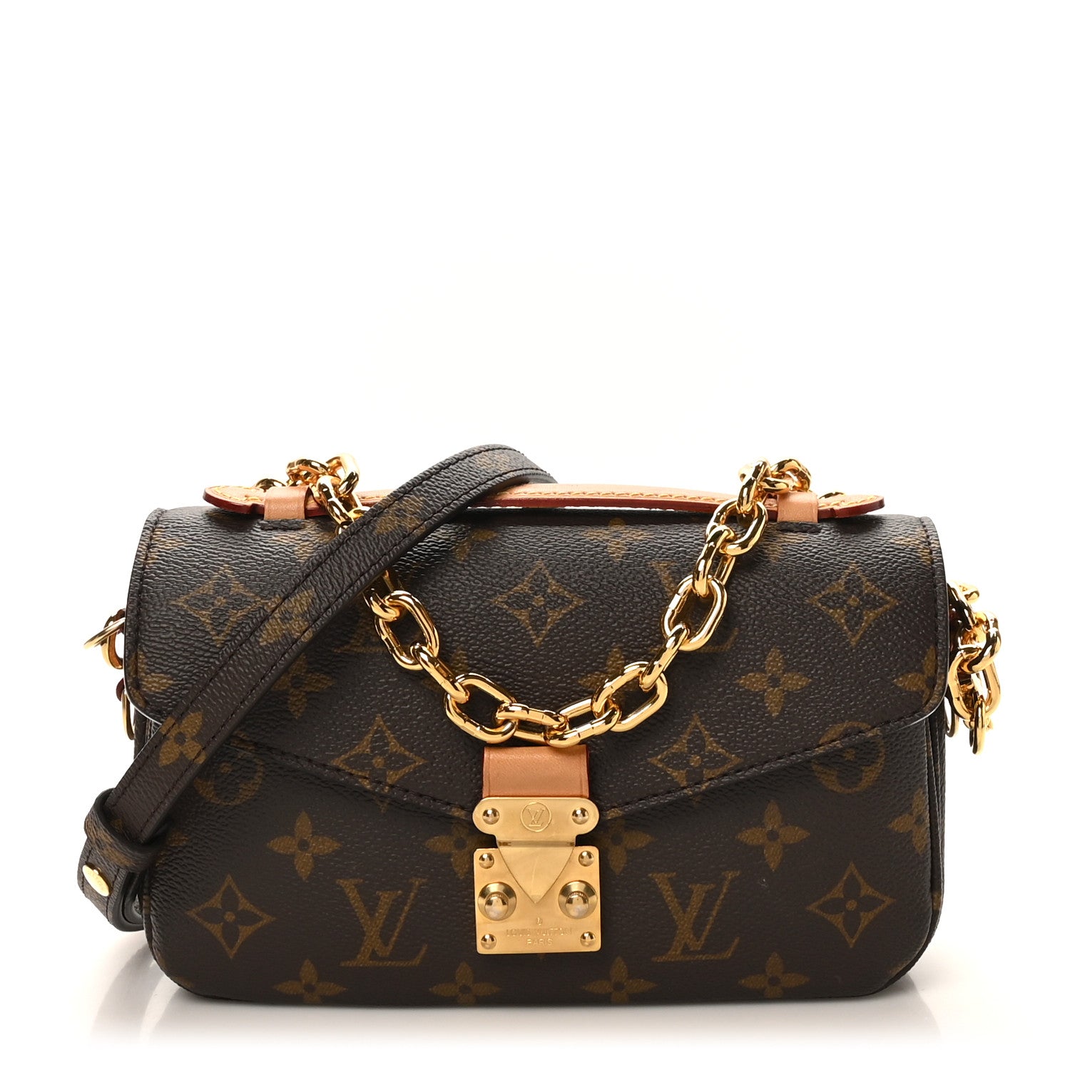 Louis Vuitton Monogram Pochette Metis East West 1 of 9