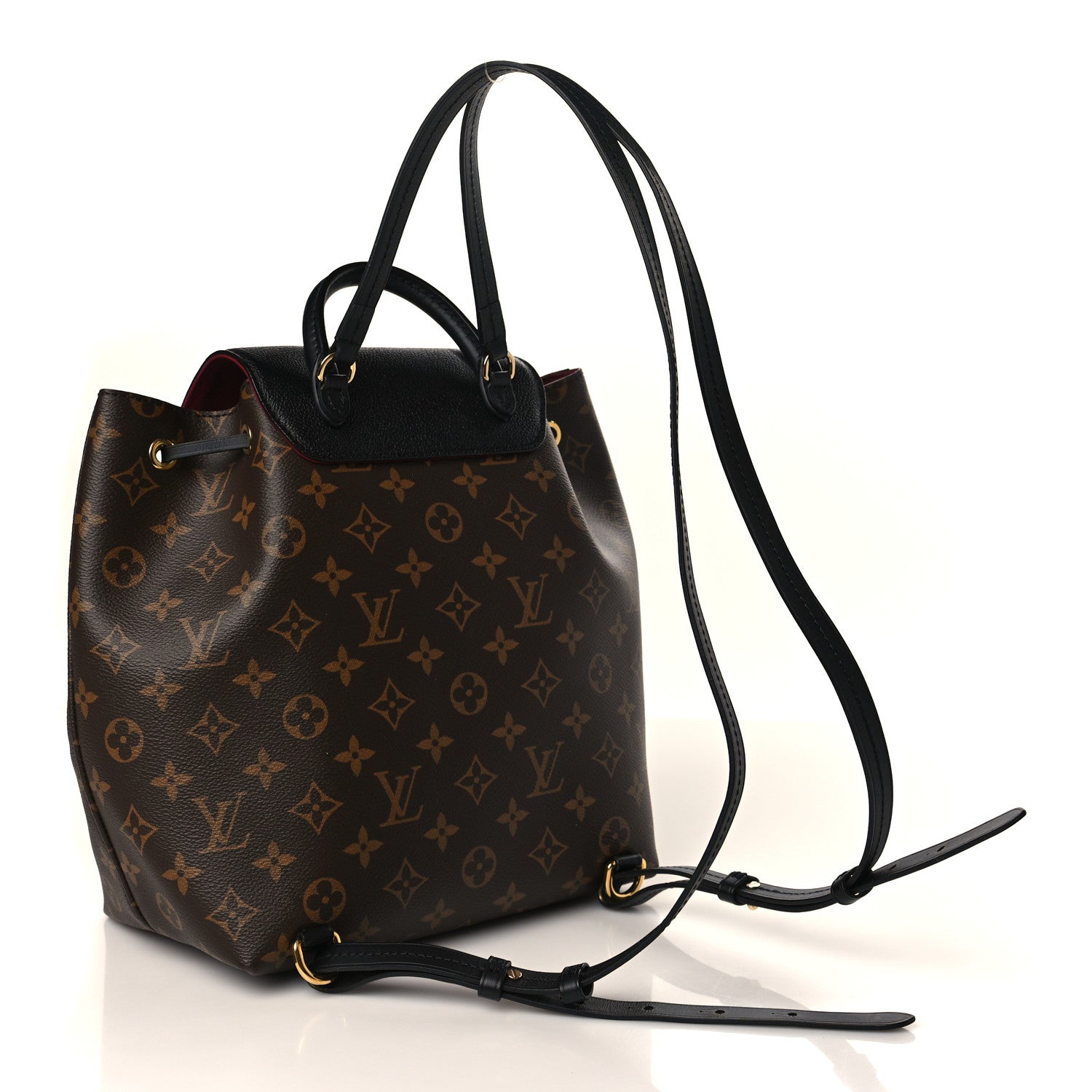 Louis Vuitton Monogram Montsouris PM Black 3 of 8